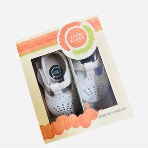 Livie & Luca Cora II Leather Walker | Milk